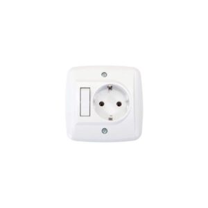 ΔΙΑΚΟΠΤΗΣ ΧΩΝΕΥΤΟΣ ΑΠΛΟΣ ME ΣΟΥΚΟ EUROLAMP - 147-12250