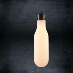 ΦΩΤΙΣΤΙΚΟ BOTTLE OPAL Φ100 E27 "ΜΗΛΟΣ" EUROLAMP - 153-56702