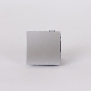 ΔΙΑΚΟΠΤΗΣ 2 MODULES  ΑΠΛΟΣ ΝΙΚΕΛ ΜΑΤ EUROLAMP - 152-20202