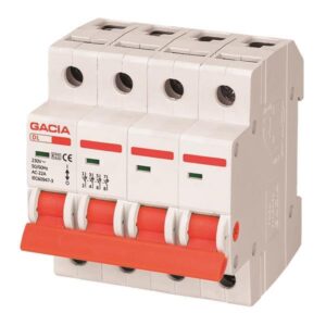 ΡΑΓΟΔΙΑΚΟΠΤΗΣ 4Χ63A GACIA EUROLAMP - 500-43612