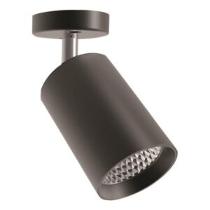 ΦΩΤΙΣΤΙΚΟ ΟΡΟΦΗΣ ΚΙΝΗΤΟ ΚΥΛΙΝΔΡΟΣ LED 10W 4000K ΜΑΥΡΟ PLUS EUROLAMP 145-25201