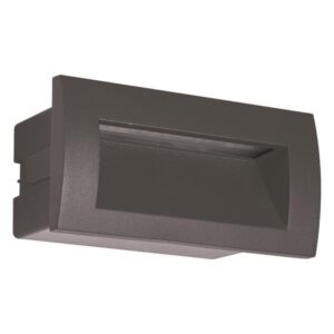 ΦΩΤΙΣΤΙΚΟ ΧΩΝΕΥΤΟ LED 3W IP54 220-240V 140X70X70mm ΓΡΑΦΙΤΗ PRO EUROLAMP 145-52503