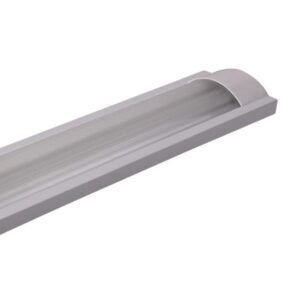 ΦΩΤΙΣΤΙΚΟ ΜΕΤΑΛΛΙΚΟ ΚΕΝΟ ΟΒΑΛ ΓΙΑ LED TUBE 2Χ120cm EUROLAMP 147-56021