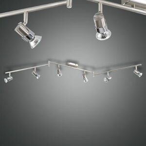 Σποτ  Fabas Luce Alice 6X GU10 Νίκελ Σατινέ     - 2554-86-178