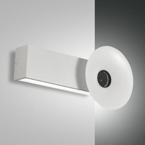 Φωτιστικό Τοίχου  Fabas Luce Aretha LED 10W  Λευκό   960lm Θερμό 3000K - 3467-21-102