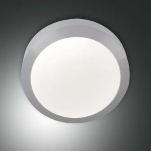Φωτιστικό Οροφής  Fabas Luce Axel LED 11W  Γκρι  IP65 780lm Θερμό 3000K - 3524-61-131
