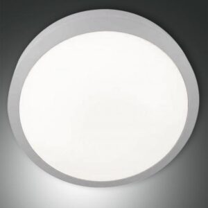 Φωτιστικό Οροφής  Fabas Luce Axel LED 18W  Γκρι  IP65 1300lm Θερμό 3000K - 3524-65-131