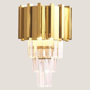 ΑΠΛΙΚΑ ΤΟΙΧΟΥ 2xΕ14 22x40 ΧΡΥΣΟ EUROLAMP 144-52001