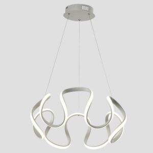 ΦΩΤΙΣΤΙΚΟ ΚΡΕΜΑΣΤΟ ΣΤΡΟΓΓΥΛΟ LED 60W Φ52x120 ΛΕΥΚΟ EUROLAMP 144-15008