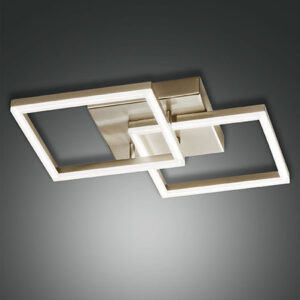 Φωτιστικό Οροφής  Fabas Luce Bard LED 39W  Χρυσό Ματ Dimmable  3880lm Θερμό 3000K - 3394-22-225