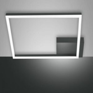 Φωτιστικό Οροφής  Fabas Luce Bard LED 39W  Ανθρακί Dimmable  3880lm Θερμό 3000K - 3394-61-282