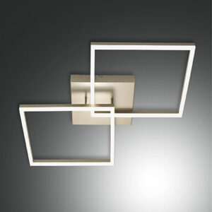 Φωτιστικό Οροφής  Fabas Luce Bard LED 52W  Χρυσό Ματ Dimmable  5180lm Θερμό 3000K - 3394-65-225