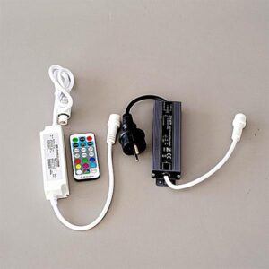 ΜΕΤΑΣΧΗΜΑΤΙΣΤΗΣ, 24V, ME SYNCHRONOUS RGBW LED CONTROLLER ΚΑΙ ΤΗΛΕΧΕΙΡΙΣΤΗΡΙΟ, ΠΡΟΕΚΤΑΣΗ ΠΑΡΟΧΗΣ 3m, IP65 EUROLAMP - 600-11921