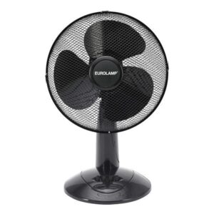 ΑΝΕΜΙΣΤΗΡΑΣ ΕΠΙΤΡΑΠΕΖΙΟΣ ΜΑΥΡΟΣ Φ30 45W EUROLAMP - 300-20500