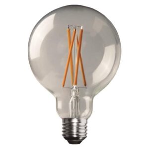 ΛΑΜΠΑ LED ΓΛΟΜΠΟΣ G95 CROSSED FILAMENT 11W Ε27 3000K 220-240V DIMMABLE CLEAR EUROLAMP 147-78471