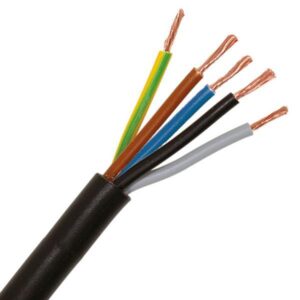 ΚΑΛΩΔΙΟ ΕΥΚΑΜΠΤΟ 5X1mm2 ΜΑΥΡΟ - 150-13171