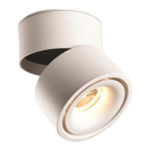 ΣΠΟΤ ΡΑΓΑΣ LED 12W 4000K Φ100Χ100 MY-D007 ΛΕΥΚΟ PLUS EUROLAMP - 145-59058