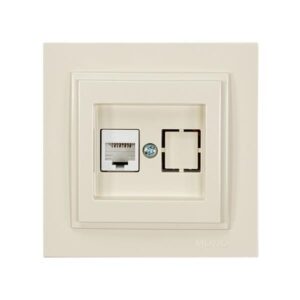 ΠΡΙΖΑ DATA CAT 6 RJ 45 MONH ΜΠΕΖ EUROLAMP - 152-10240