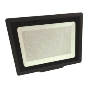 ΠΡΟΒΟΛΕΑΣ LED 200W SMD SLIM 220-240V 4000K ΜΑΥΡΟΣ IP65 PLUS EUROLAMP - 147-69357