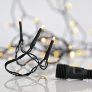 ΠΥΚΝΗ ΣΕΙΡΑ, 1300 LED 3mm, 31V, ΕΠΕΚΤΑΣΗ ΩΣ 2, ΜΕ ΜΕΤΑΣΧΗΜΑΤΙΣΤΗ, ΠΡΟΕΚΤΑΣΗ ΠΑΡΟΧΗΣ 300cm, ΠΡΑΣΙΝΟ ΚΑΛΩΔΙΟ,ΑΠΑΛΟ ΛΕΥΚΟ LED,ANA 2cm,ΙΡ44 EUROLAMP - 600-11313
