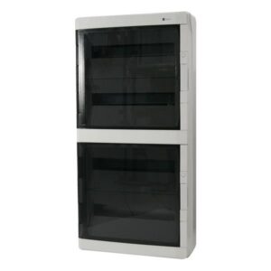 ΠΙΝΑΚΑΣ ΕΞΩΤΕΡΙΚΟΣ ΜΕ ΠΟΡΤΑ 72 ΘΕΣΕΩΝ IP65 (940.72) ΓΚΡΙ EUROLAMP - 151-31157