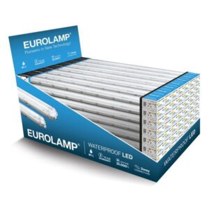 ΕΚΘΕΤΗΡΙΟ ΓΙΑ ΣΤΕΓΑΝA ΦΩΤΙΣΤΙΚΑ ΜΕ ΛΑΜΠΑ LED TUBE 1,50m 161Χ74Χ109 EUROLAMP - 147-56079