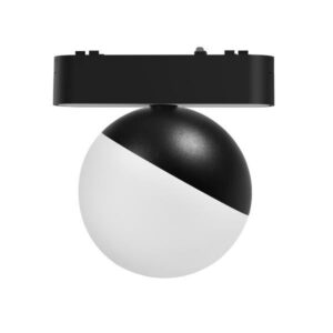 ΦΩΤΙΣΤΙΚΟ ΣΦΑΙΡΙΚΟΜΑΓΝΗΤΙΚΗΣ ΡΑΓΑΣ ULTRA SLIM Φ100mm 10W 3CCT ΜΕ TRIAC EUROLAMP - 145-59511