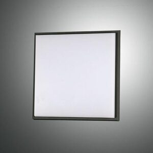 Φωτιστικό Οροφής  Fabas Luce Desdy LED 10W  Μαύρο  IP54 1050lm Θερμό 3000K - 3314-69-101