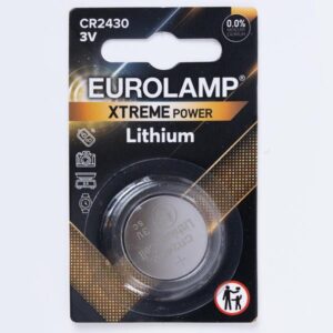 ΜΠΑΤΑΡΙΑ ΛΙΘΙΟΥ EXTREME CR2430 1τμχ EUROLAMP - 147-24134