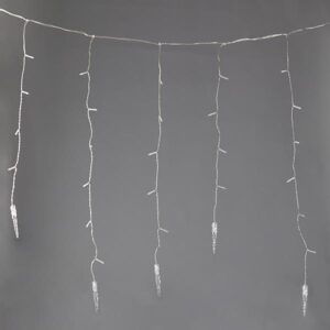 ΒΡΟΧΗ, 96 LED ΜΕ 16 ΣΤΑΛΑΚΤΙΤΕΣ 9,5cm, 31V ΜΕΤΑΣΧΗΜΑΤΙΣΤΗΣ, ΜΕ ΠΡΟΓΡΑΜΜΑ, ΕΠΕΚΤΑΣΗ ΕΩΣ 3, ΔΙΑΦΑΝΟ ΚΑΛΩΔΙΟ, ΛΕΥΚΟ LED, 80x300cm (6/7/5), ΠΡΟΕΚΤΑΣΗ ΠΑΡΟΧΗΣ 300cm, IP44 EUROLAMP - 600-11436