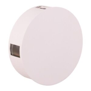 ΦΩΤΙΣΤΙΚΟ ΤΟΙΧΟΥ ΣΤΡΟΓΓΥΛΟ LED 3X4W Φ140x45 3000K IP44 ΛΕΥΚΟ PLUS EUROLAMP - 145-20224