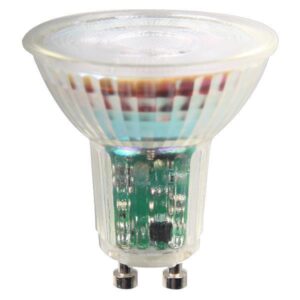 ΛΑΜΠΑ LED GU10 5.5W 6500K 38° 220-240V DIMMABLE ΓΥΑΛΙ EUROLAMP - 147-77864