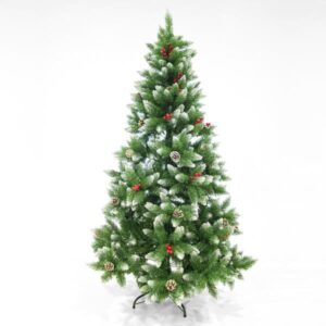 ΔΕΝΤΡΟ ΕΛΑΤΟ ΧΙΟΝΙΣΜΕΝΟ ΜΕ BERRY, 240cm EUROLAMP - 600-30173