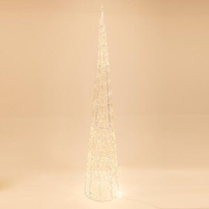 ΚΩΝΟΣ ΦΩΤΙΖΟΜΕΝΟΣ ΙΡΙΔΙΖΩΝ 280cm, 3200 ΘΕΡΜΑ LED, 31V ΜΕΤΑΣΧΗΜΑΤΙΣΤΗ, TIMER, ΑΣΗΜΙ ΧΑΛΚΙΝΟ ΚΑΛΩΔΙΟ, ΘΕΡΜΟ ΛΕΥΚΟ LED, ΠΡΟΕΚΤΑΣΗ ΠΑΡΟΧΗΣ 5m, IP44 EUROLAMP - 600-22486