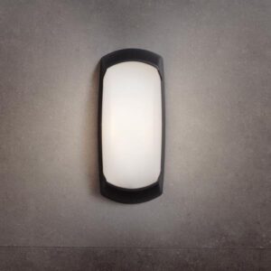 FUMAGALLI FRANCY-OP ΑΠΛΙΚΑ ΤΟΙΧΟΥ ΜΑΥΡΗ ΟΠΑΛ  Ε27 300x130mm EUROLAMP - 145-26175