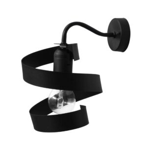 FLEXI-01AP BLACK ΑΠΛΙΚΑ ΜΕΤΑΛΛΙΚΗ Ε/27 Heronia - 34-0312