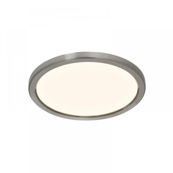 Nordlux Oja 29 Φωτιστικό Οροφής Brushed IP54 Νικελ  LED 14.5W 3000K/4000K  -  2015016155
