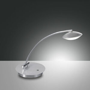 Επιτραπέζιο Φωτιστικό   Fabas Luce Hale LED 8W  Αλουμίνιο Με Dimmer Αφής  750lm Θερμό 3000K - 3255-30-212