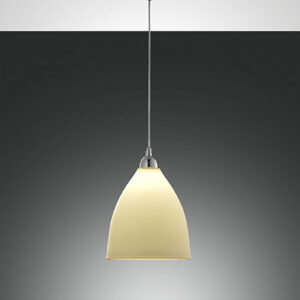 Κρεμαστό Φωτιστικό   Fabas Luce Provenza E27 Μελί     - 2907-44-125