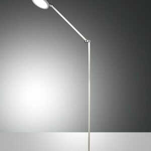 Φωτιτστικό Δαπέδου  Fabas Luce Regina LED 9W  Λευκό Με Dimmer Αφής  1135lm Θερμό - Ψυχρό - 3551-11-102