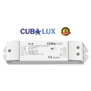 LED Controller Dimmer Triac - Push Button  15A 12/48Vdc  CUBALUX CL13-0611