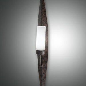Φωτιστικό Τοίχου  Fabas Luce Vanity E14 Σκουριά     - 2899-26-171