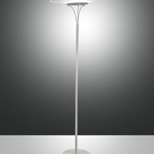 Φωτιτστικό Δαπέδου  Fabas Luce Vela LED 24W  Λευκό Steps dimmable  2180lm Θερμό 3000K - 3625-10-102