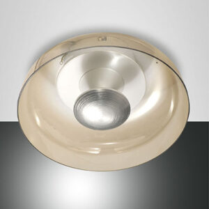Φωτιστικό Οροφής  Fabas Luce Vintage LED 15W  Μελί Dimmable  1510lm Θερμό 3000K - 3463-61-125