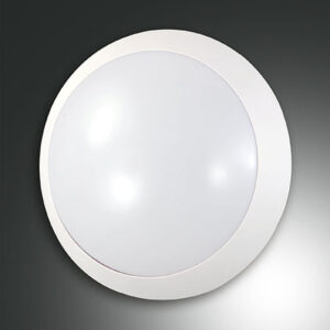 Φωτιστικό Οροφής  Fabas Luce Wigton E27 Λευκό  IP65   - 3230-61-102