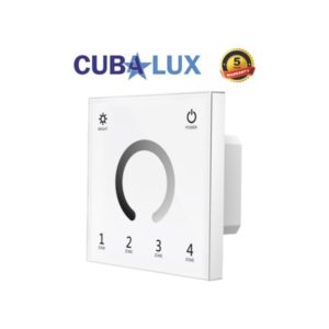 Ασύρματος - DMX512 Διακόπτης Αφής Dimming 4 Ζώνες (Λειτουργία 230VAC)  CUBALUX CL13-0977
