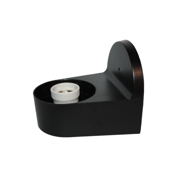 WALL ARM W3 E27 BLACK ACA - AC.280W3