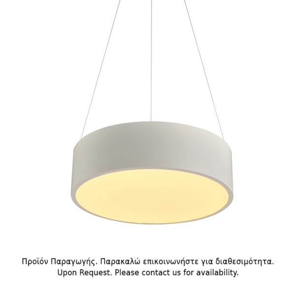 ΚΡΕΜΑΣΤΟ Φ/Σ LED 32W 3180LM CCT ΛΕΥΚΟ ΜΕΤ/ΚΟ D35XH140CM OPTIMUS ACA - HM29LEDP35WHCCT