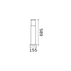TRONCO PT1 H60 NERO - 1-ID004730