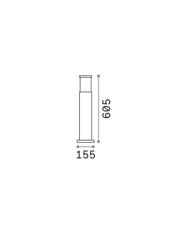 TRONCO PT1 H60 NERO - 1-ID004730